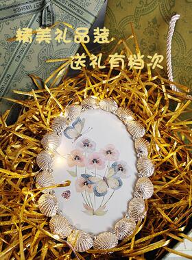 6寸7寸10寸高端相框摆台国潮珐琅彩照片框摆件免费洗照片带相片框
