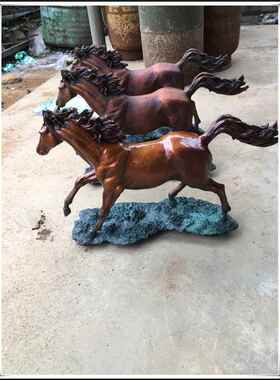 小铜马大铜青不52-98452锈马雕塑钢铜马雕塑马雕塑摆件马雕马塑