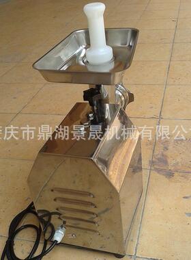 用电动肉馅搅拌器小家碎肉机不锈钢绞肉景晟机型-DH8中餐店食品设