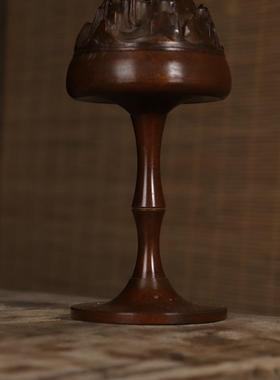 熏香炉工艺品 家居装饰摆件 古玩收藏 仿古做旧 紫铜色博山炉