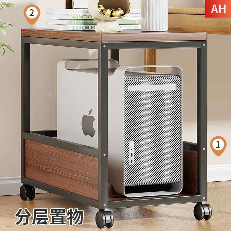 Electric SL host bracket removable chassis rack tray base with home desktop office slide room wheel storage support