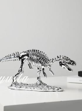 极复恐龙防古摆件客厅电宿视柜酒IID柜样板古房间民简办公室软装