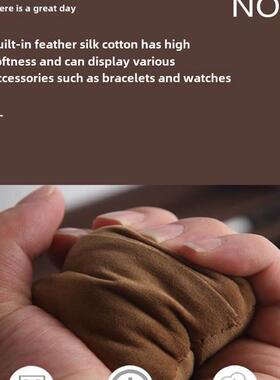 Leather watch display jewelry dustproof storage box手表盒