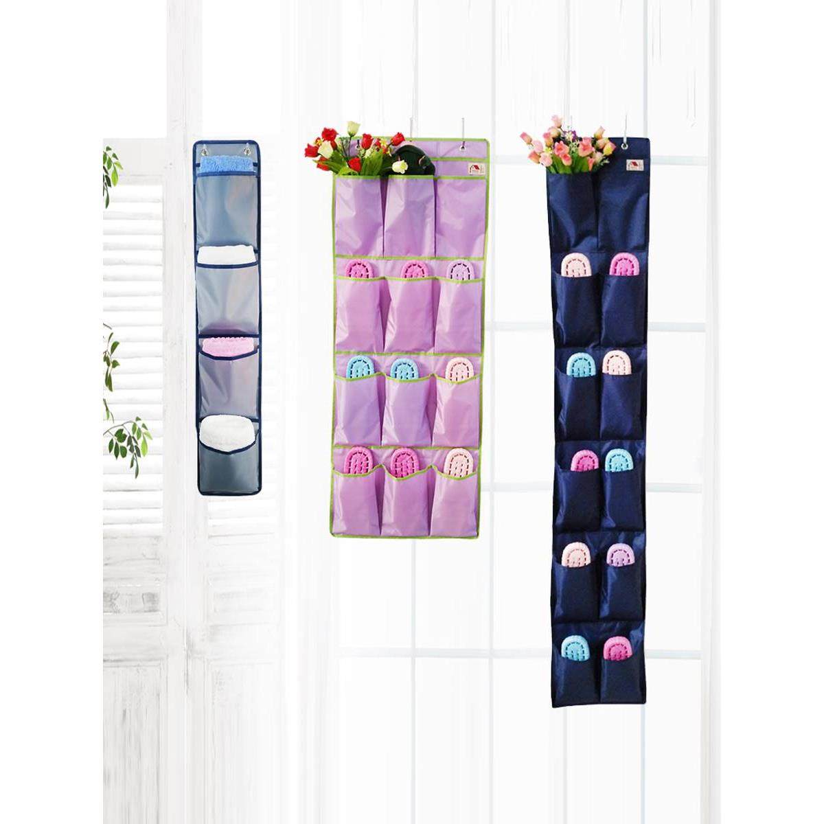 大容量门后拖鞋挂袋收纳袋挂袋墙挂式玩具储物袋鞋袋杂物鞋子,淘宝优惠券,粉丝福利购,淘宝优惠卷