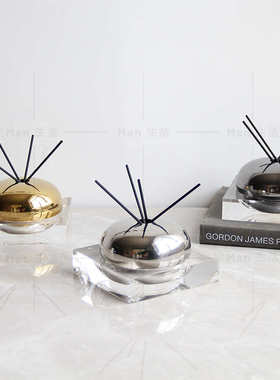 现代简约轻奢无火香薰扩香器摆件样板房桌面卧室衣帽间床头柜饰品