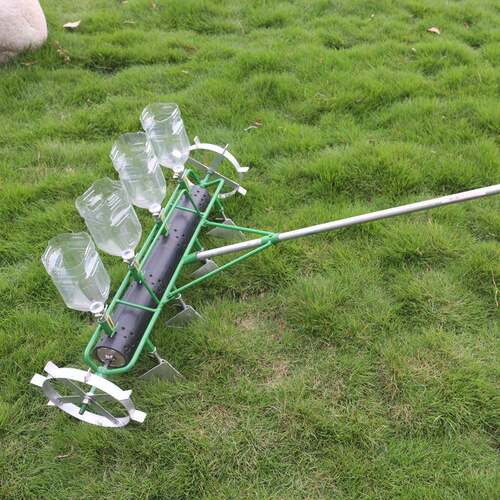 人力手拉播种机香菜菠菜萝卜手动播种器手拉播种机 - 图1