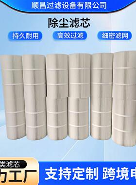 工业除尘防静电除尘滤芯滤筒粉尘过滤静电空气喷砂喷塑除尘滤芯