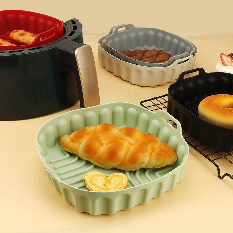 新款 耐高温方空气炸锅硅胶烤盘 不粘油易清洗烤垫 一体式硅胶垫,淘宝优惠券,粉丝福利购,淘宝优惠卷