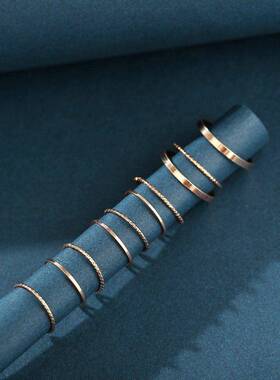 Cross-border rings hot-selling alloy joint ring set 关节戒指