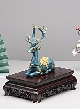 黑檀木长方形底座花盆景佛像工艺品摆件石头鱼缸垫高托架实木底座