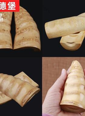 红檀木圣杯竹卦竹子卦铜羊角卦卦杯绿檀木圣卦茭杯阴阳杯起卦用品