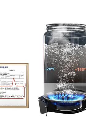 泡酒用酒瓶密封玻璃瓶加厚带龙头人参泡酒坛酒罐长期酒桶