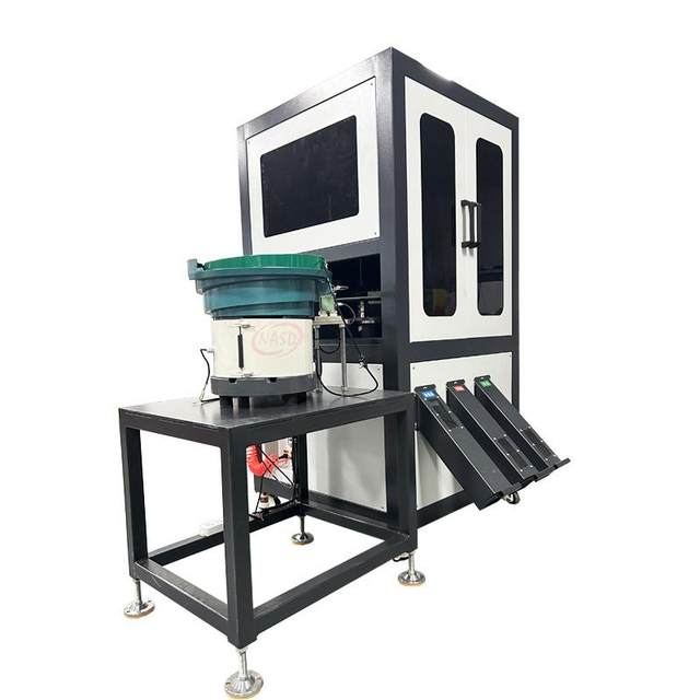 Processing part detection equipment product size and surface defect detection parts optical screening machine