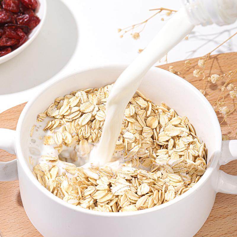 熟燕麦片500g代餐即食原味纯麦片早晚餐免煮营养速食食品轻食罐,淘宝优惠券,粉丝福利购,淘宝优惠卷