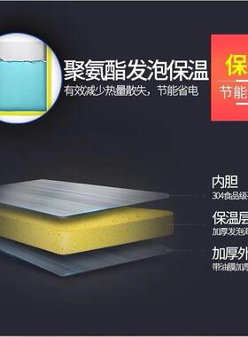 海克商用开水机HECMAC精灵1系列18L智能加热商用开水机FEHHB118