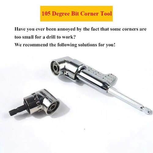 105 Degree Adjustable Angle Extension Screwdriver Socket - 图2