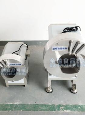 印尼大蒜切片机切片规格可选香蕉切片机切香蕉片香蕉长条片机器