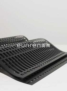 极术简简风约镂空艺金属书卷摆件装样YNX板房间售楼部家居桌面软