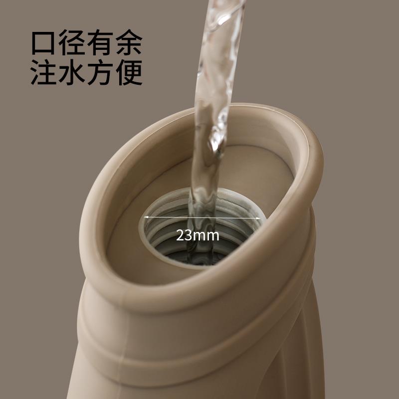 FaSoLa2024新款硅胶热水袋注水暖水袋小号暖腰暖手宝热敷加厚防爆