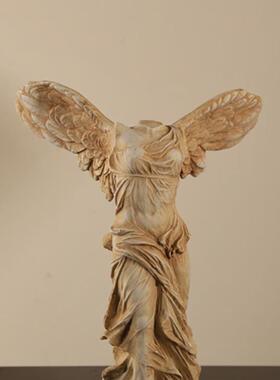 正品|卢浮宫胜利女| 欧式饰软装件 树脂摆工艺品天使雕塑装摆台神