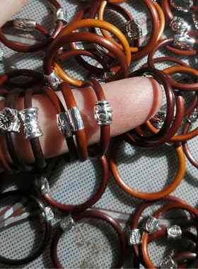 鸡血藤戒指 厂家直销 量大从优