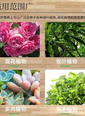 30斤大包营养土养花绿植通用型肥料土壤种菜家用有机花泥花土专用