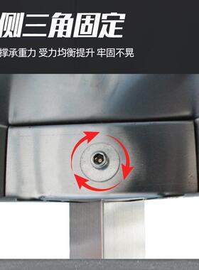 不锈钢置物架商用厨房后厨多层置物架仓库分拣仓储货架不锈钢货架