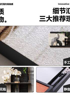 大象电表箱装饰画简约现代弱电箱配电箱挂遮挡电闸板盒盖强HYA507