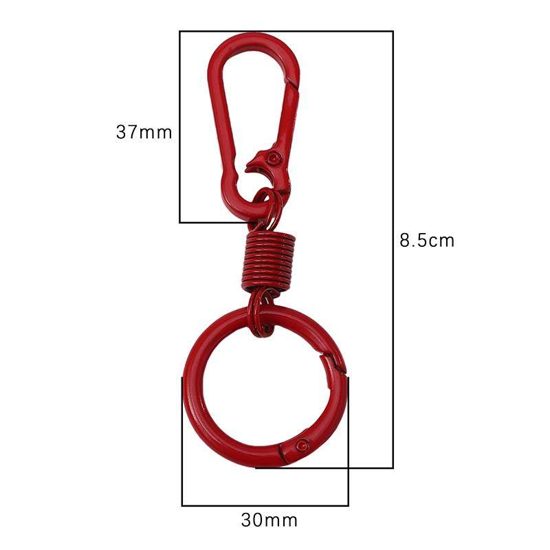彩色钥匙扣挂件 DIY配件个性创意精致书包挂饰汽车炼圈环包包饰品,淘宝优惠券,粉丝福利购,淘宝优惠卷