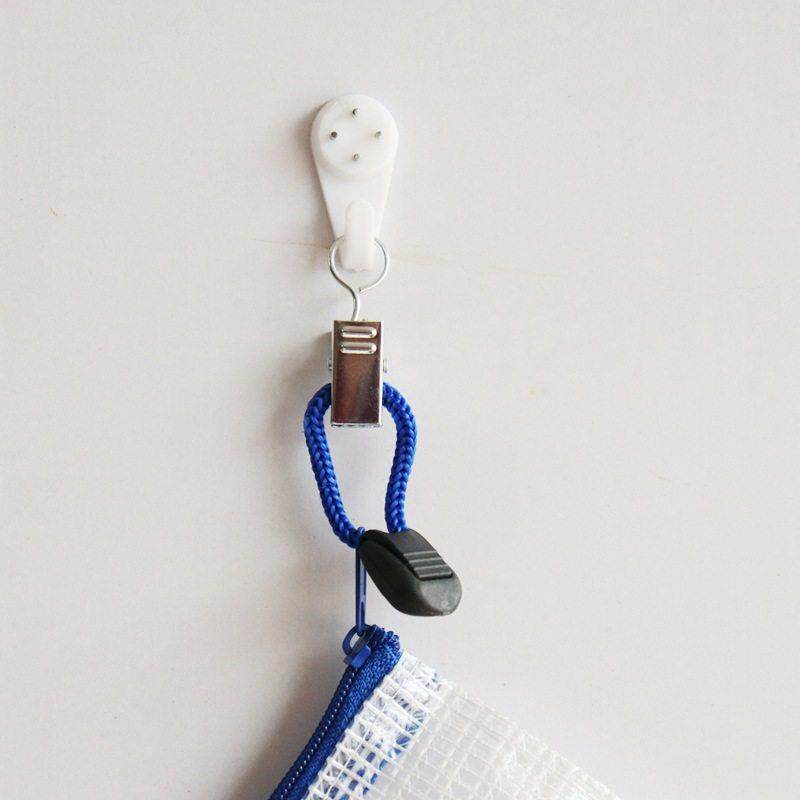 Iron curtain clips, thickened stainless steel clips, shower curtain clips, iron hooks, background cloth tapestry accessories, home fabrics