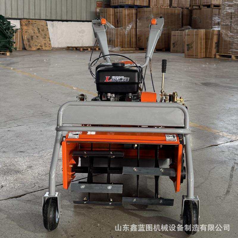 Walk-behind diesel-powered orchard rotary tillage soil loosening and weeding machine household small plot broken soil trenching micro tillage machine
