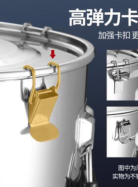 不锈钢多功能密封桶厨房食用油桶发酵桶陈皮储存罐茶叶罐保鲜