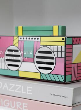 KINO奇诺儿童房柜子摆件女孩卧室床头柜书架书柜饰品展示柜装饰品