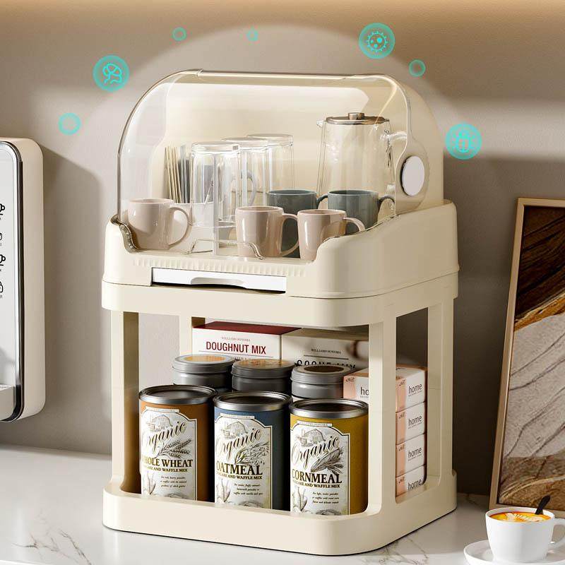 奶瓶收纳盒沥水防尘收纳箱婴儿专用宝宝餐具辅食晾干沥水架储物柜,淘宝优惠券,粉丝福利购,淘宝优惠卷