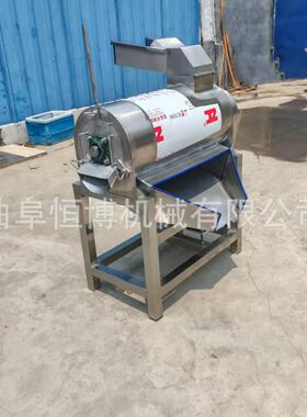 工业不锈钢桃子去核打浆机 大型沙棘果去籽机 商用西红柿打浆机