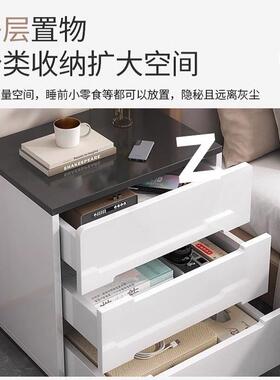 家用床头卧室床头柜简约现小型床边柜置物架床边简易收纳储物柜