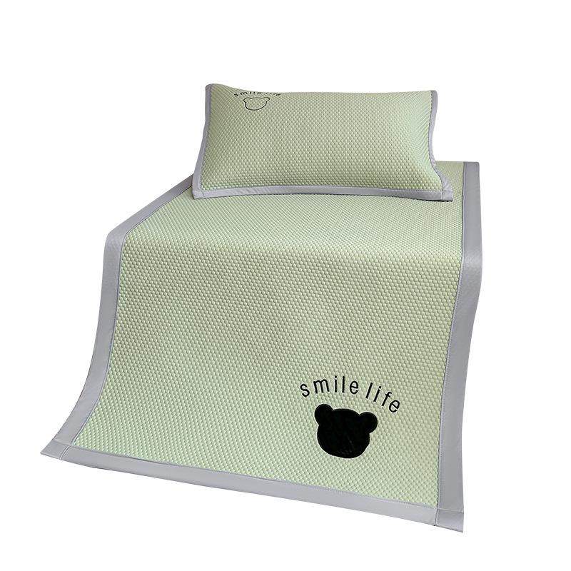 学生宿舍冰豆豆凉席三件套a类折叠软席夏季上下铺单人席子可机洗,淘宝优惠券,粉丝福利购,淘宝优惠卷