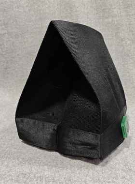 厂家直供尚心圆道帽道士帽网纱绸缎布面三清巾正帽道巾素面庄子巾