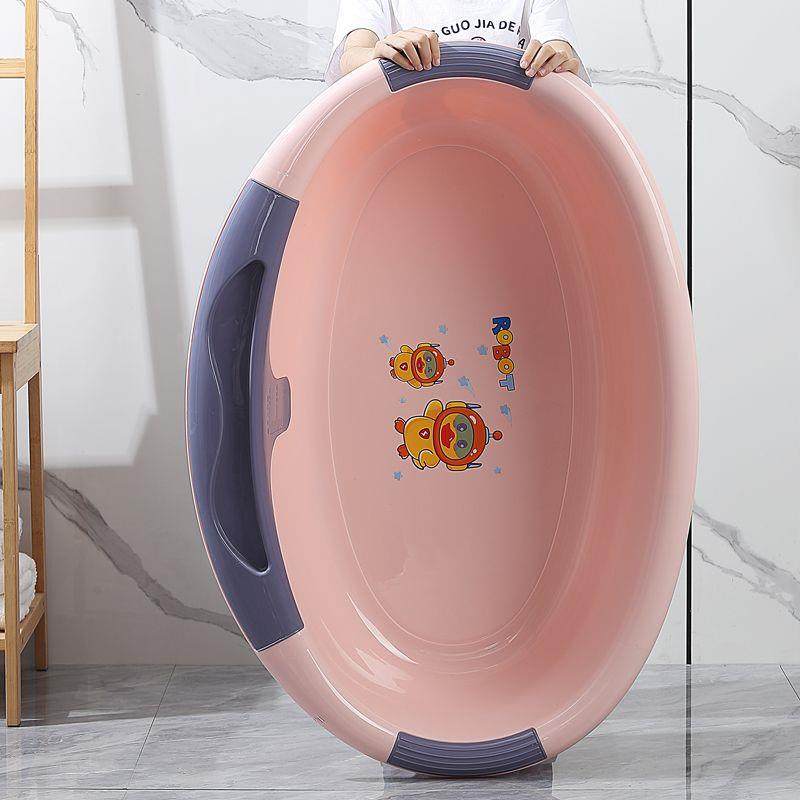 塑料婴儿浴盆宝宝大号洗澡盆幼儿坐躺浴桶新生儿童家用小孩泡澡桶,淘宝优惠券,粉丝福利购,淘宝优惠卷