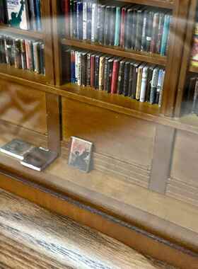 减压抗焦虑书架微型书架饰品创意抗实木礼物生日七夕男女朋友