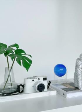 样板间茶几简约现代家居软装摆件模拟花玻璃烛台组合Zh3354