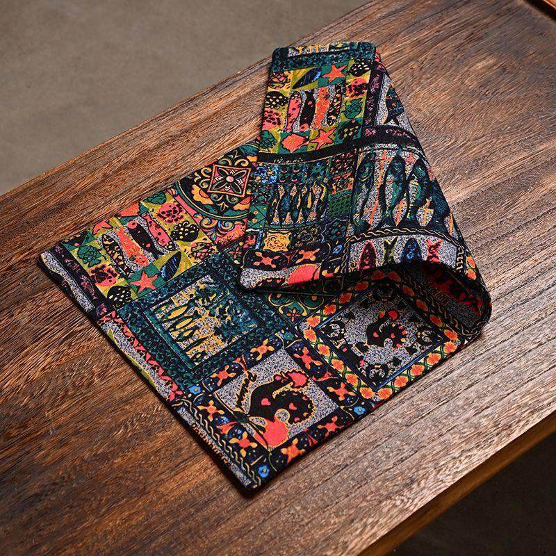 复古茶席棉麻双面中式禅意复古名族风小茶垫吸水隔热布艺茶道配件,淘宝优惠券,粉丝福利购,淘宝优惠卷