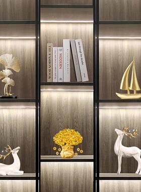 新房客厅软装电视柜酒柜装饰品高级感摆件现代轻奢高档高端艺术品