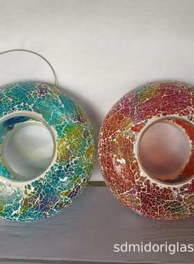 户外器手工马赛克厂家悬挂新款  玻璃供应鸟 喂贴片 装饰