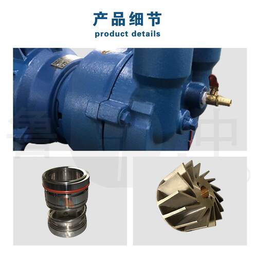 2BV6121水环式真空泵配用防爆电机维修更方便 淄博鲁中工业泵厂 - 图3