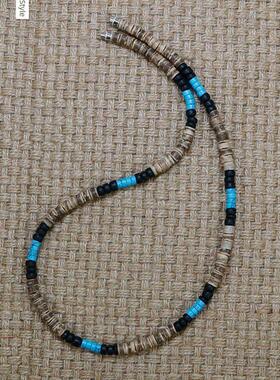 tric Tribal Ethnic Coconut Shell Beaded Necklace Men Jewelry