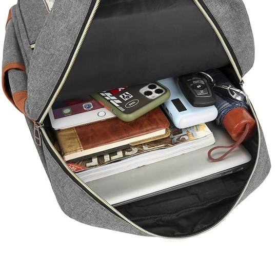 New fashionable unisex backpack, mother-in-law backpack, three-piece set, large-capacity outdoor leisure bag, travel bag