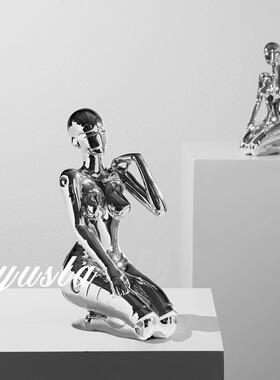 空基女神机械科技摆视件客厅电柜样板山间KJO酒店别墅办公软装室