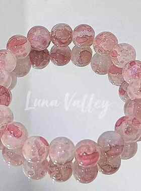 新中式琉璃手链手串高颜值古风闺蜜仙女甜美小众学生版首饰