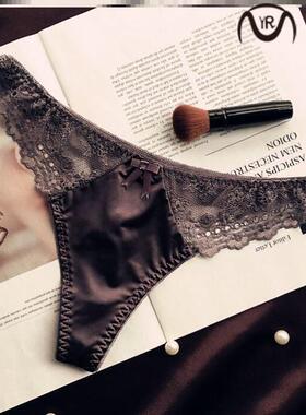 Sexy Women G-String Thong Lace Underwear Pantys Low-Waist
